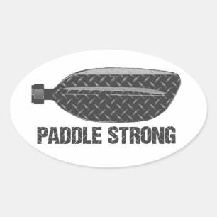 Adesivo Oval Paddle Strong