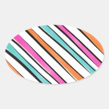 Padrão Simples de Stripe de Watercolor