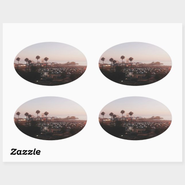 Adesivo Oval Papais noeis Mônica Pier Patch (Folha)