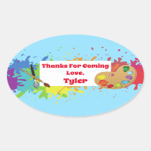 Partido Artista Obrigado Sticker