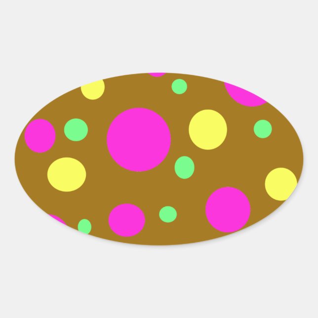 Adesivo Oval Páscoas (Frente)