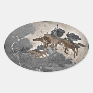 Adesivo Oval Passeio do Valkyries