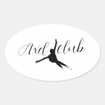 Patinação de figuras com "Axel club"