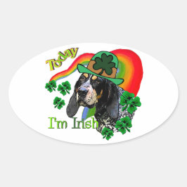 Adesivo Oval Patricks de Conhound Bluetick