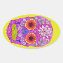 Adesivo Oval Pele da Flor 2