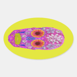 Adesivo Oval Pele da Flor 2