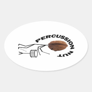 Adesivo Oval Percussion Nut