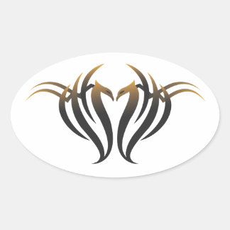 Adesivo Oval Phoenix