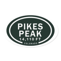 Pikes Pico 14.110 FT Colorado Rocky Mountain