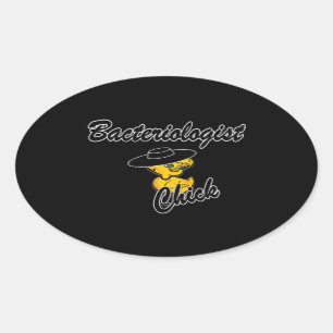 Adesivo Oval Pintinho #4 do Bacteriologist