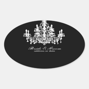 Adesivo Oval PixDezines diy cor de fundo, lustre