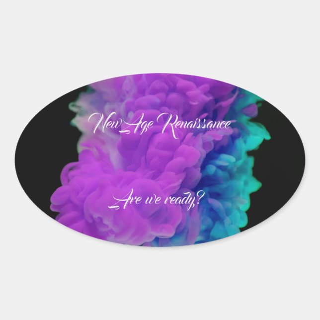 Adesivo Oval Podcast Stickers (Frente)