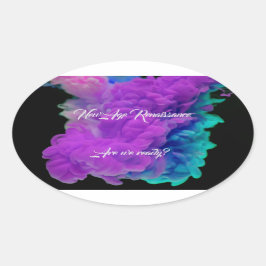 Adesivo Oval Podcast Stickers