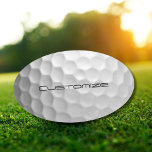 Adesivo Oval Presentes de Bolas de Golfe Personalizadas da Séri<br><div class="desc">Procurando o presente perfeito para um golfista? FORE!</div>