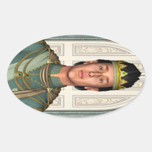 Adesivo Oval Príncipe