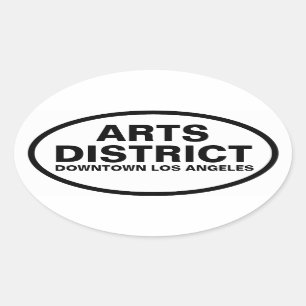 Adesivo Oval QUATRO "Arts District"