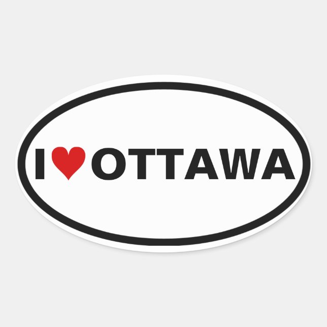 Adesivo Oval QUATRO I Ottawa (Frente)