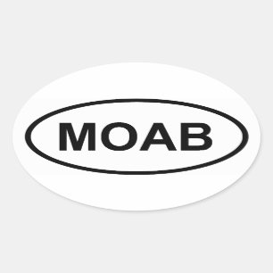 Adesivo Oval QUATRO Moab, Utá
