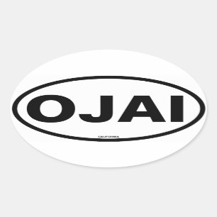 Adesivo Oval QUATRO Ojai
