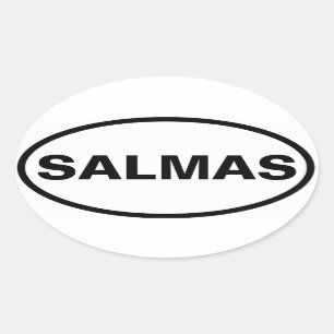 Adesivo Oval QUATRO Salmas