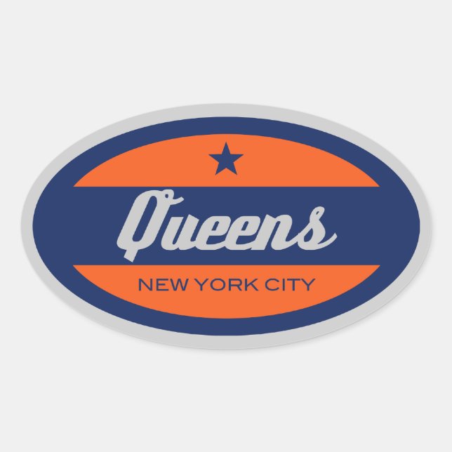 Adesivo Oval *Queens Sticker (Frente)