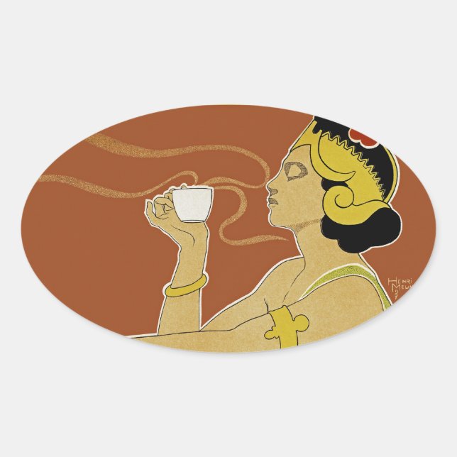 Adesivo Oval Rajah (Frente)