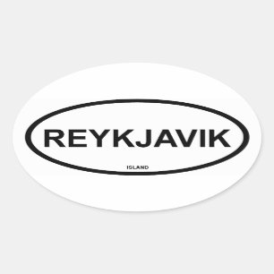 ADESIVO OVAL REYKJAVIK