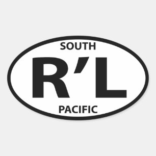 Adesivo Oval R'lyeh Sticker