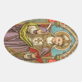 Adesivo Oval Rua. Alphonsus Liguori (VVP 005)