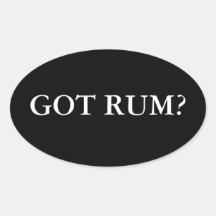 Adesivo Oval Rum obtido?