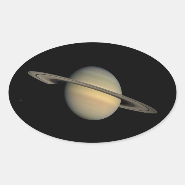 Adesivo Oval Saturn Sticker (Frente)