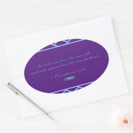 Adesivo Oval SDCs ©️ 2024