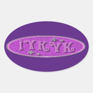 Adesivo Oval Se Você Conhece O Tempo De Retorno Epic Do Slogan