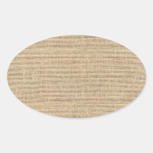 Adesivo Oval Serapilheira rústica do vintage do país