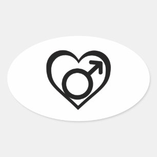 Adesivo Oval SÍMBOLO DA ANDROFILIA -.png