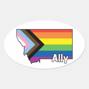 Adesivo Oval Sinalizador de Andamento de Ally MT