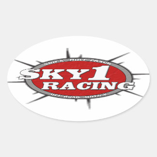 Adesivo Oval Sly 1 Racing Sticker