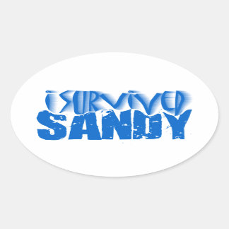 Adesivo Oval sobrevivi ao SANDY