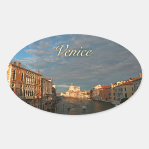 Adesivo Oval Sol em Veneza Itália