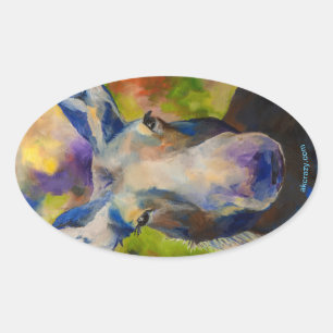 Adesivo Oval Sr. Moosey Moose
