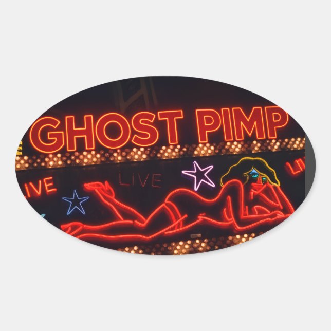 Adesivo Oval Sticker (Frente)