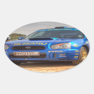 Adesivo Oval Subaru Impreza STi SWRT Stickers