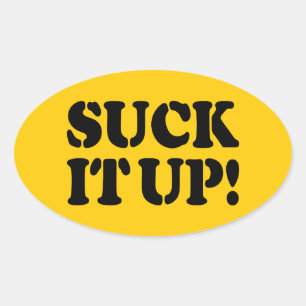 ADESIVO OVAL SUCÁ-LO!