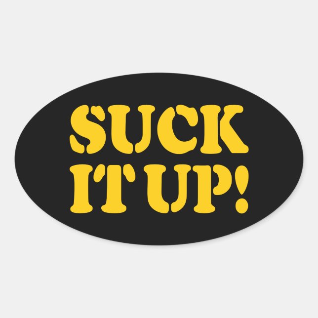 ADESIVO OVAL SUCÁ-LO! (Frente)