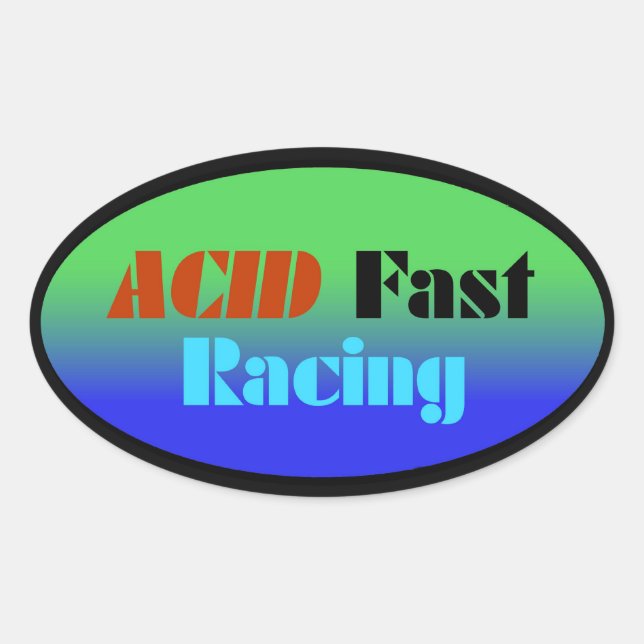 Adesivo Oval SuperSticker AFR (Frente)