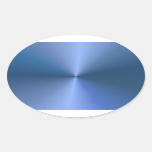 Adesivo Oval Tendência de Modelo de Vazio Personalizado de Cor