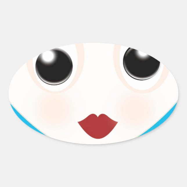 Adesivo Oval Tom (Frente)