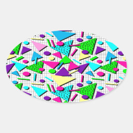 Adesivo Oval totalmente radical