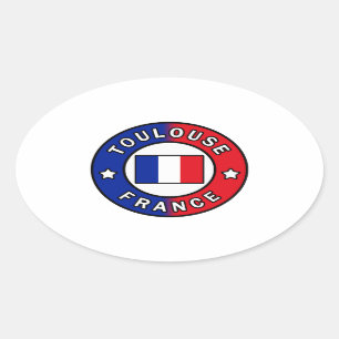 Adesivo Oval Toulouse França