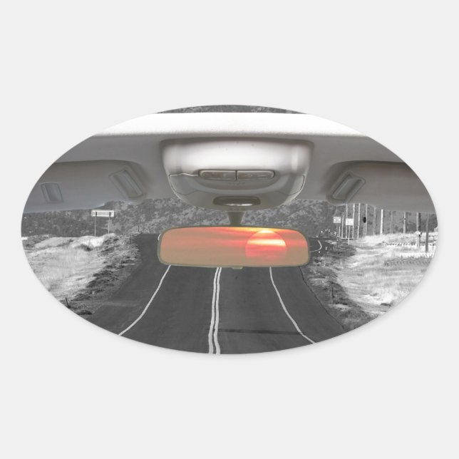 Adesivo Oval Trip do Colorado Road (Frente)